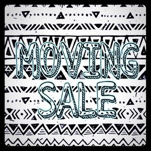 Moving SALE